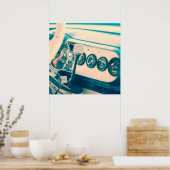 Classic Car Dash Poster (Küche)