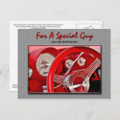 Classic Car Geburtstagskarte Postkarte (Vorne/Hinten)