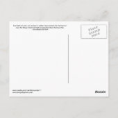 Classic Car Geburtstagskarte Postkarte (Rückseite)