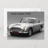 Classic Car image for postcard Postkarte (Vorne/Hinten)