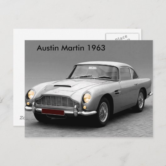 Classic Car image for postcard Postkarte (Vorne/Hinten)