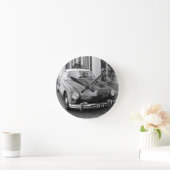 Classic Car Karmann Ghia Runde Wanduhr (Zuhause)