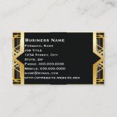 Classic Car Limousine Service Business Card Visitenkarte (Rückseite)