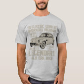 Classic Car Lovers T-Shirt | Legendary Old Car (Vorderseite)