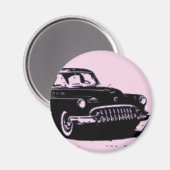 Classic Car Magnet (Vorderseite/Rückseite)