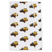 Classic Car Modern Cool Mittlere Geschenktüte (Vorderseite)