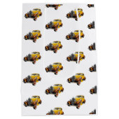 Classic Car Modern Cool Mittlere Geschenktüte (Rückseite)