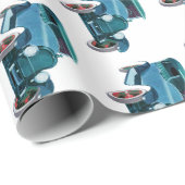 Classic Car Muster #3 @ Garysretrogarage Geschenkpapier (Rolleneckpunkt)