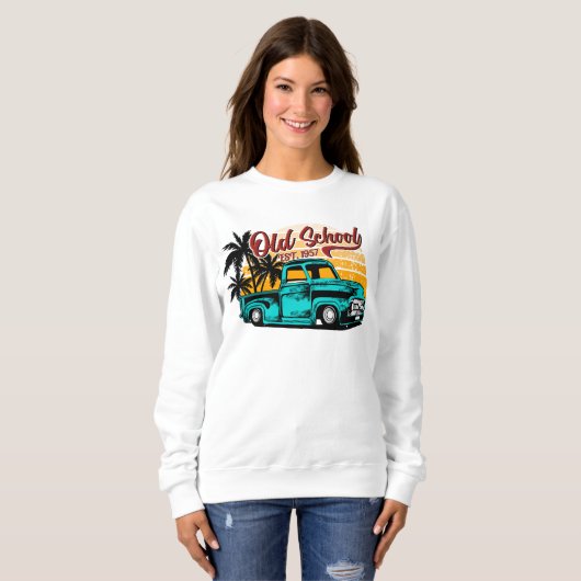 Classic Car Old School Sweatshirt (Vorne ganz)