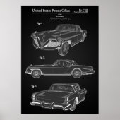 Classic Car Patent Poster (Vorne)