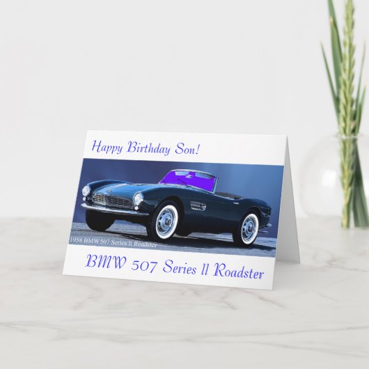 Classic Car postcard Karte (Vorderseite)