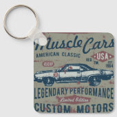 Classic Car Retro Schlüsselanhänger (Vorderseite)