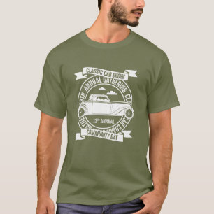 Classic Car Show Jährliche Ansammlung Mens T - Shi T-Shirt