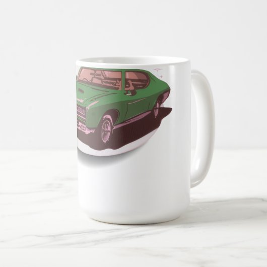 Classic Car Show Kaffeetasse (VorderseiteRechts)