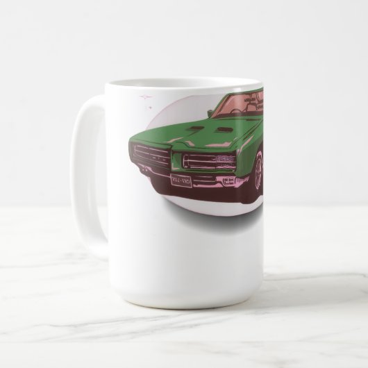 Classic Car Show Kaffeetasse (Vorderseite Links)