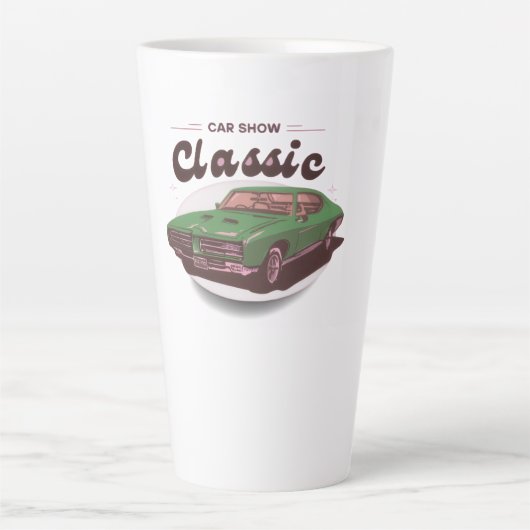 Classic Car Show Milchtasse (Vorderseite)
