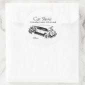Classic Car Show Stickers Anpassen (Tasche)