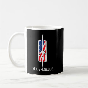Classic Car Show Vintages Oldsmobile Rocket Logo Kaffeetasse