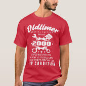 Classic Car Special Edition Model 2000 Birthday vi T-Shirt (Vorderseite)