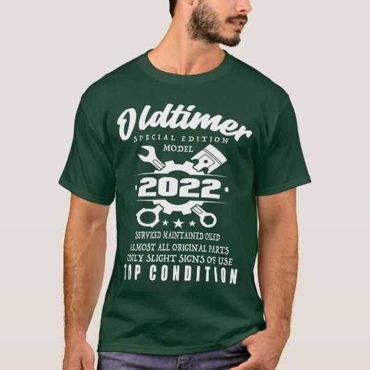 Classic Car Special Edition Model 2022 Birthday gi T-Shirt (Vorderseite)