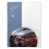 Classic Car Spiral Notebook Notizblock (Vorderseite)