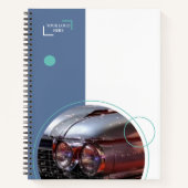 Classic Car Spiral Notebook Notizblock (Vorderseite)