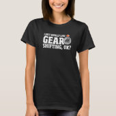 Classic Car Stick Shift Manual Gearbox  Manual Tra T-Shirt (Vorderseite)