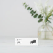 Classic Car - Visitenkarte (Stehend Vorderseite)