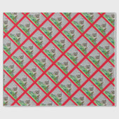 Classic Car Weihnachten Geschenkpapier (Flach)
