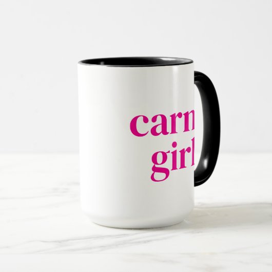 Classic Carny Girl Big Tasse (VorderseiteRechts)