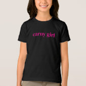 Classic Carny Girl Kids Tri-Blend Shirt (Vorderseite)