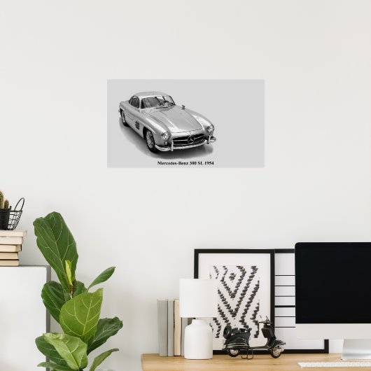 Classic Cars-Bild für Plakat (Heimbüro)