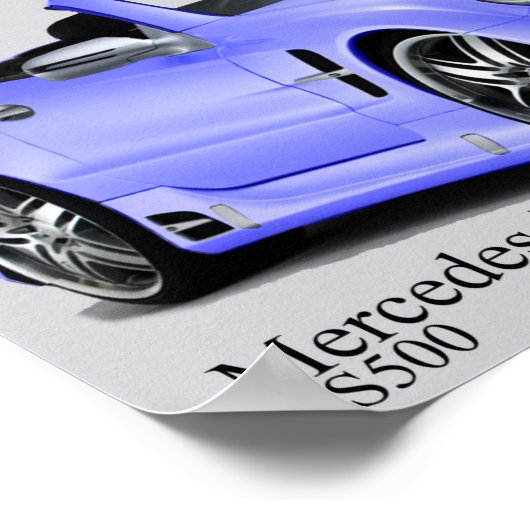 Classic Cars-Bild für Plakat (Ecke)