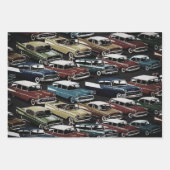 Classic Cars Geschenkpapier Set (Vorderseite 2)
