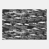 Classic Cars Geschenkpapier Set (Vorderseite 3)