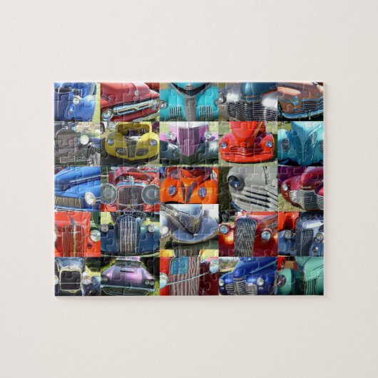 Classic Cars Jigsaw Puzzle (Horizontal)