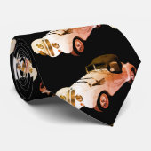 Classic Cars Necktie Krawatte (Gerollt)