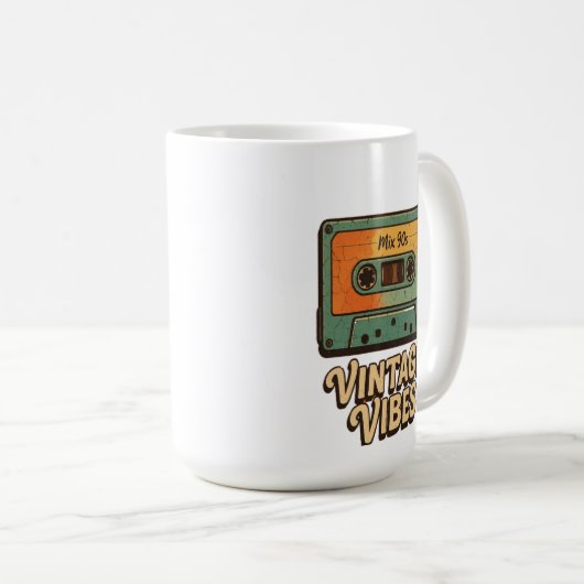 Classic Cassette Kaffeetasse (VorderseiteRechts)