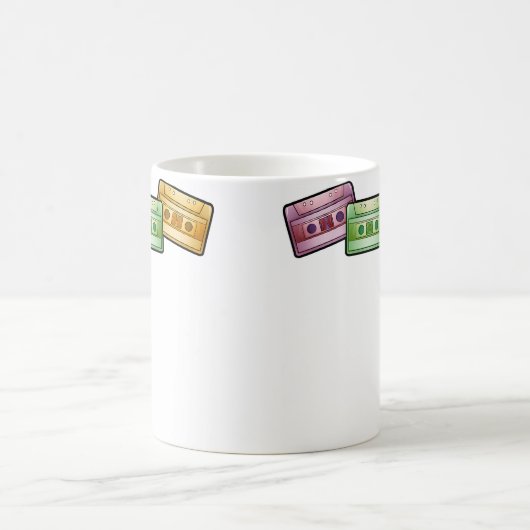 Classic Cassette Tapes For Playing Music 90S Kaffeetasse (Mittel)