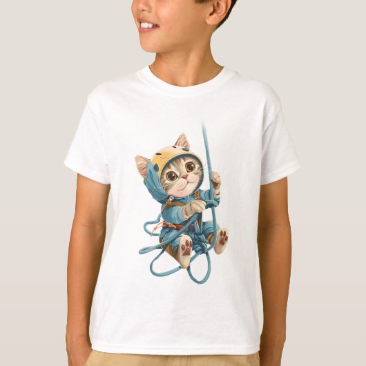 Classic Cat Hikers T-Shirt (Vorderseite)
