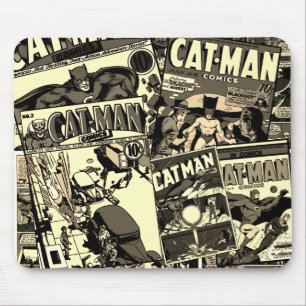 Classic CAT-MAN-Comicen Mousepad