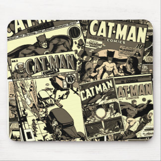 Classic CAT-MAN-Comicen Mousepad