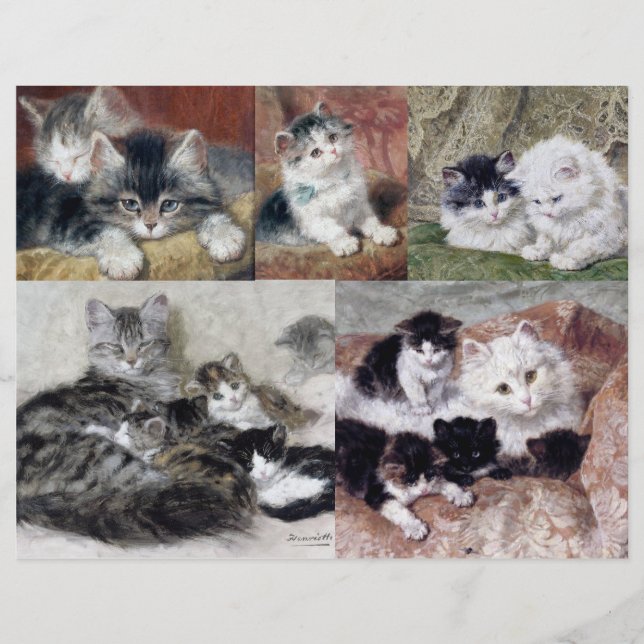 Classic Cats & Kittens von Henriette Ronner (Vorderseite)