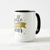 Classic Ceramic Coffee Mug" "Customizable Photo Mu Tasse (VorderseiteRechts)