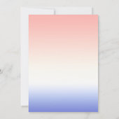 Classic Charming Pastel Pink Girl Babydusche Einladung (Rückseite)