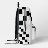 Classic Checkerboard Backpack Bedruckter Rucksack (Links)