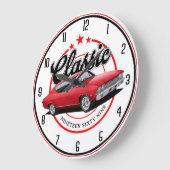 Classic Chevelle Große Wanduhr (Winkel)