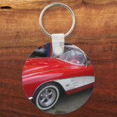 Classic Chevrolet Corvette Schlüsselanhänger (Vorderseite)