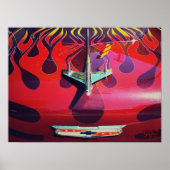 Classic Chevy Frisierte Auto Poster (Vorne)