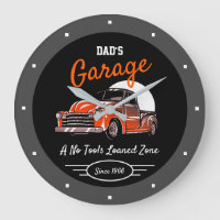 Classic Chevy Truck Garage Vater, jeder Name Schwa